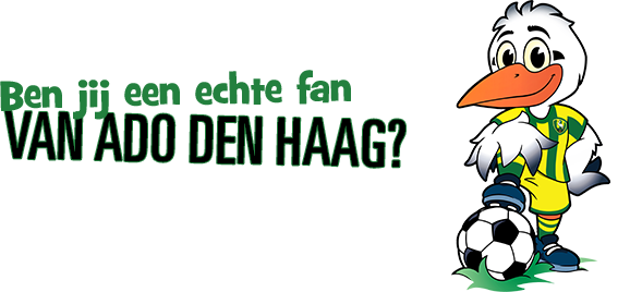 Ben jij een echte fan van ADO Den Haag?