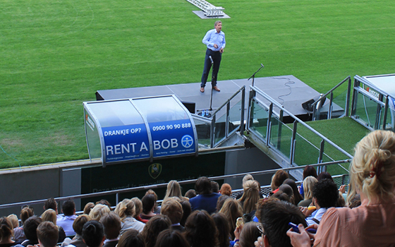 Uw bedrijfspresentatie in het Kyocera Stadion