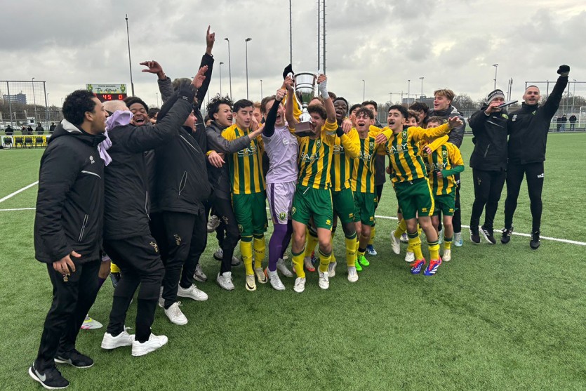 Jeugdteams ADO Den Haag kroonden zich tot najaarskampioen