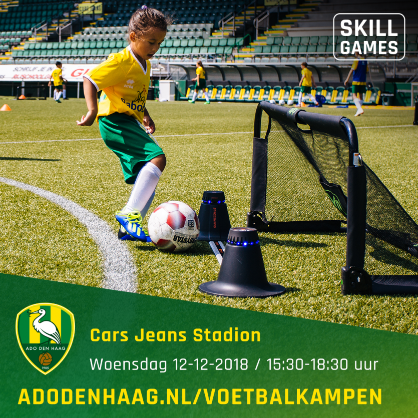 ADO Den Haag Skill Games op woensdagmiddag 12 december!
