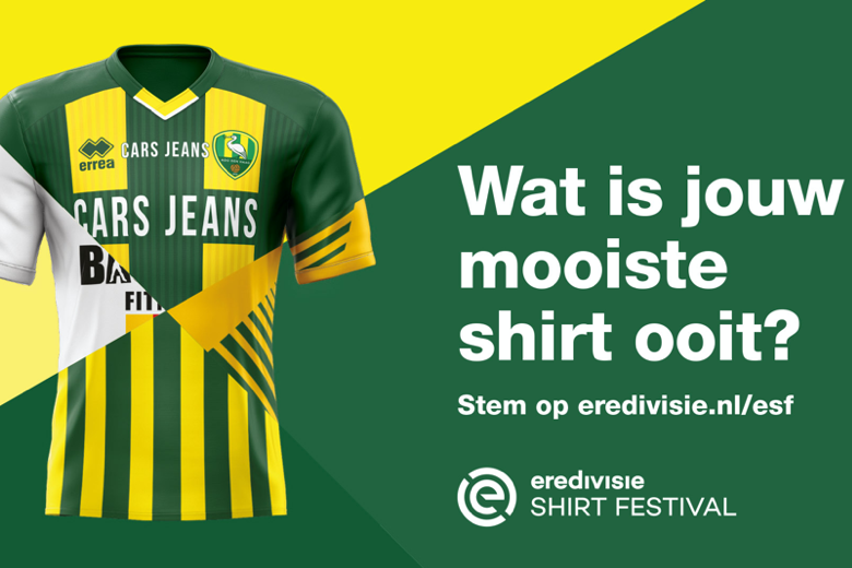Informeer Publicatie zomer Eredivisie gaat op jacht naar mooiste shirt aller tijden - ADO Den Haag