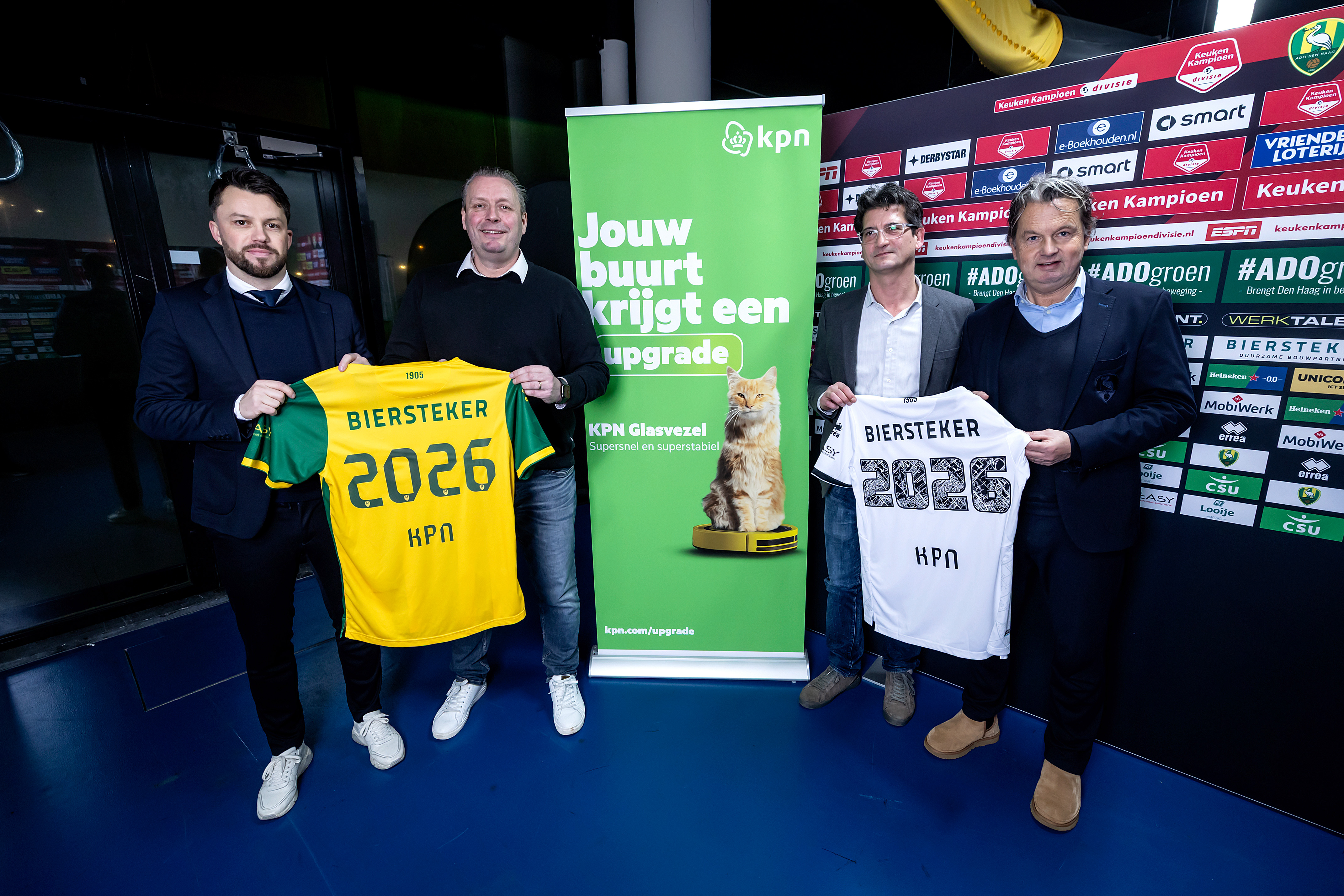 ADO Den Haag en KPN verbinden stad en club in meerjarige samenwerking