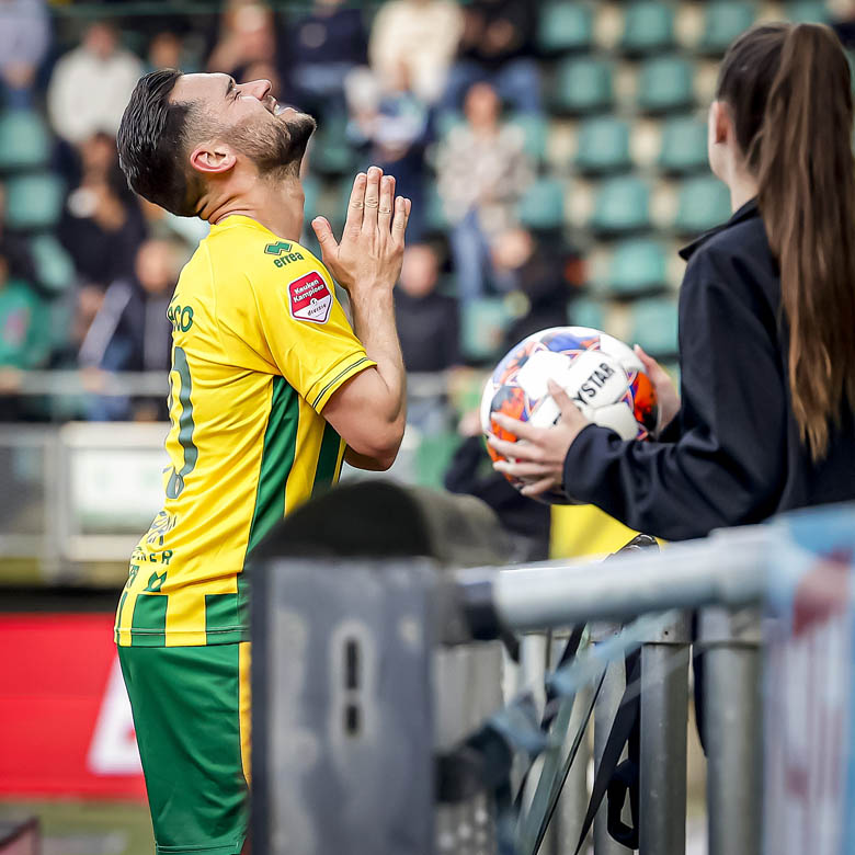 *Alex Schalk* of ADO Den Haag disappointed