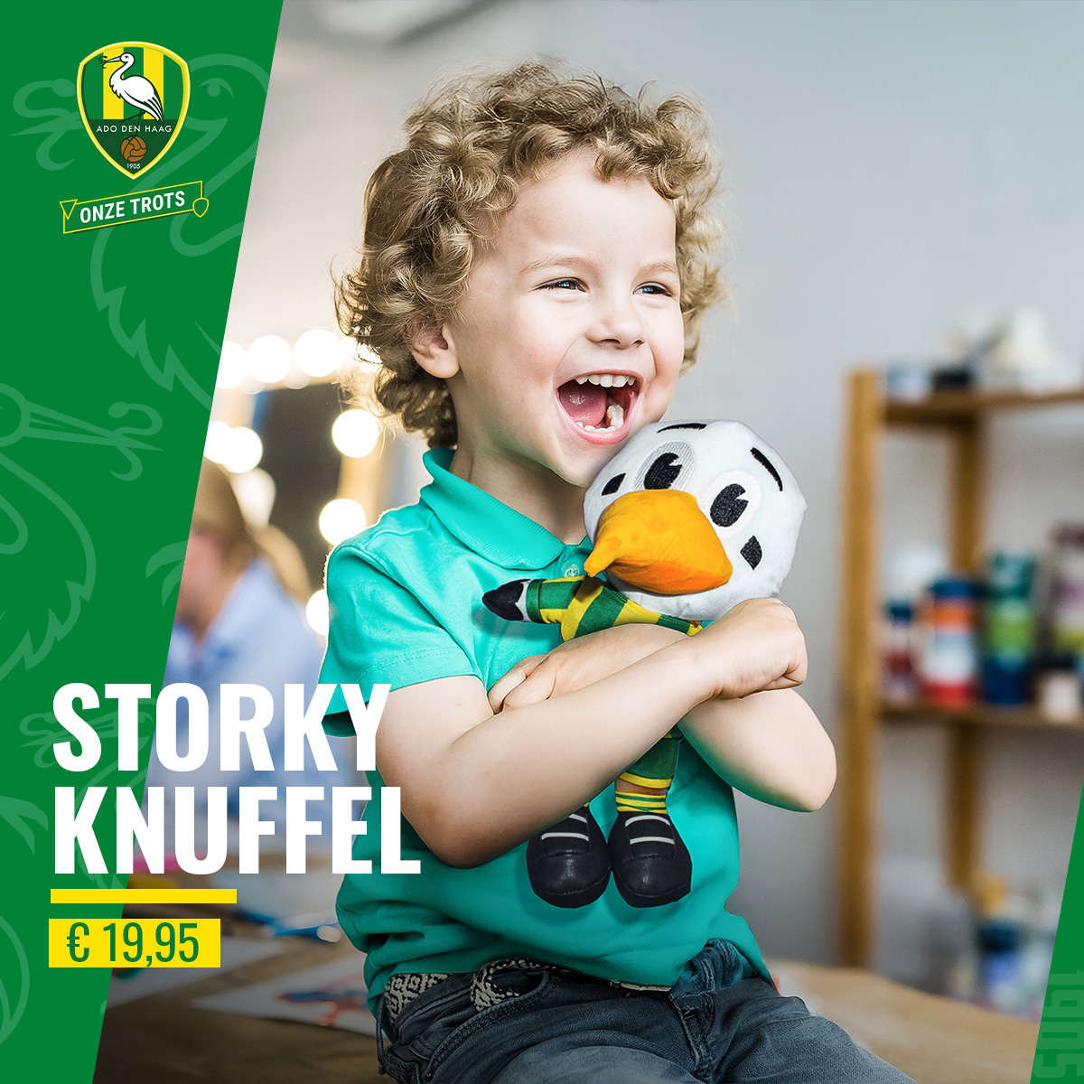 storky knuffel visual