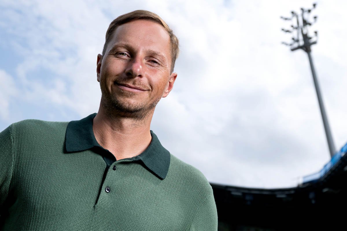 Presentatie coach Robin Peter van ADO Den Haag