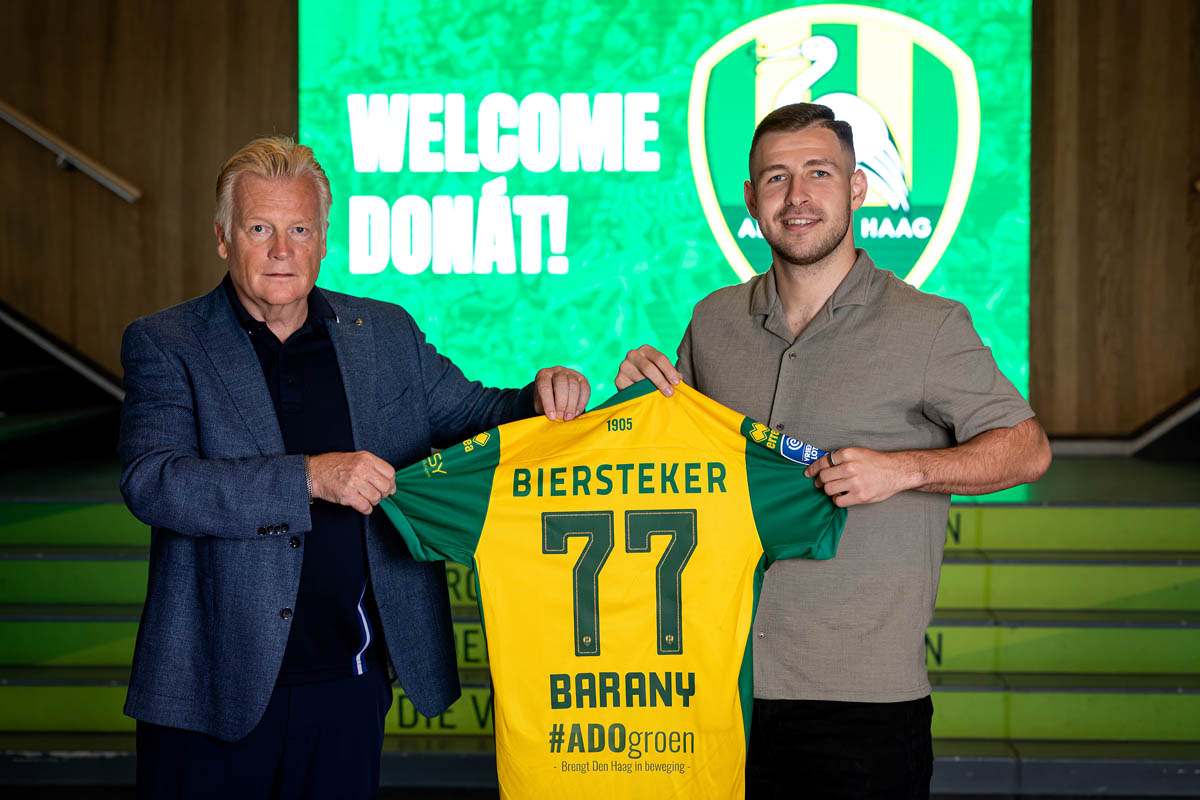 *Donat Barany* of ADO Den Haag