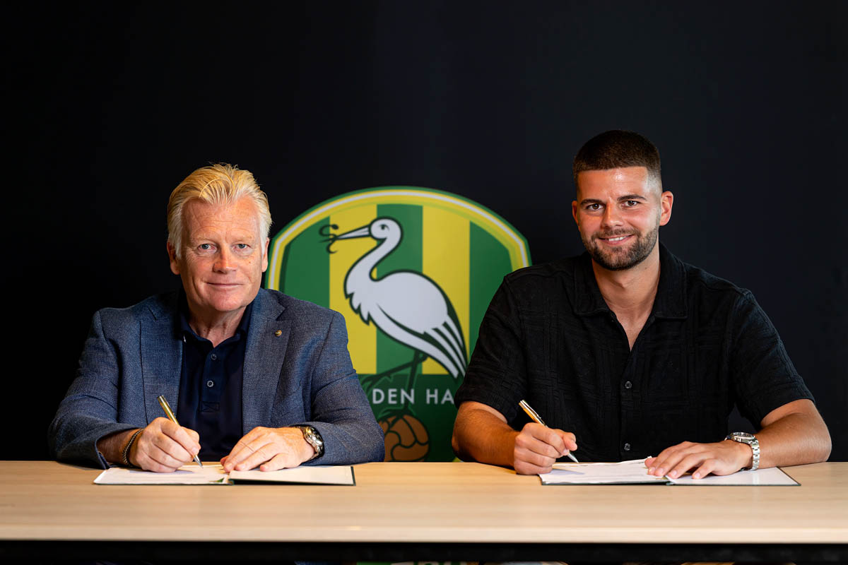 *Niclas Thiede* of ADO Den Haag