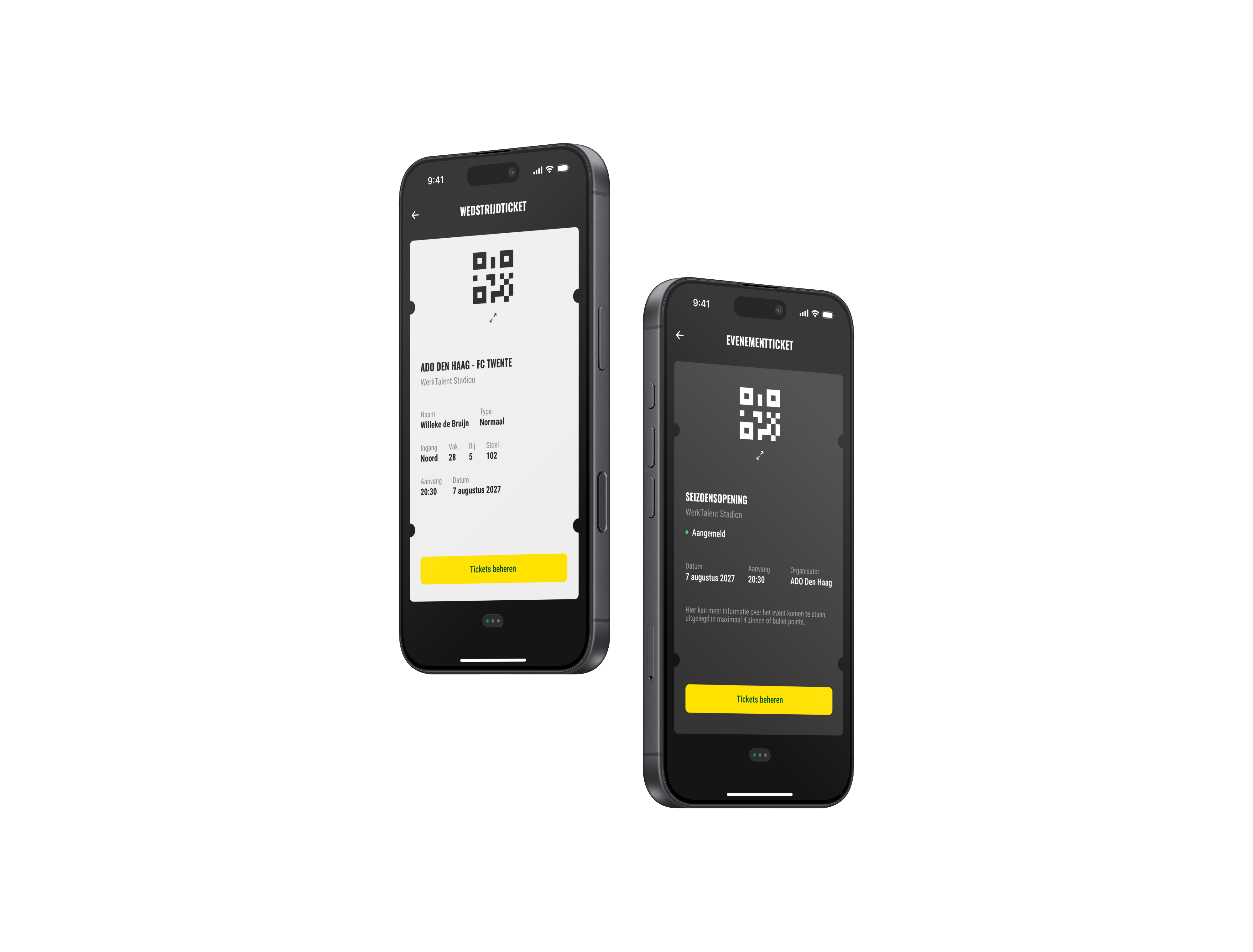 mockup ado den haag business wallet ticket en business ticket