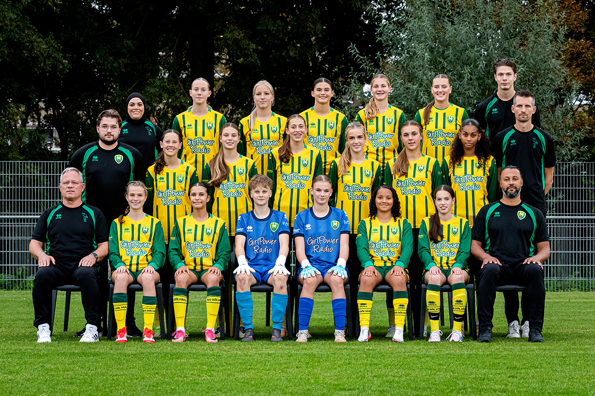 Teamphoto ADO Den Haag Onder 21