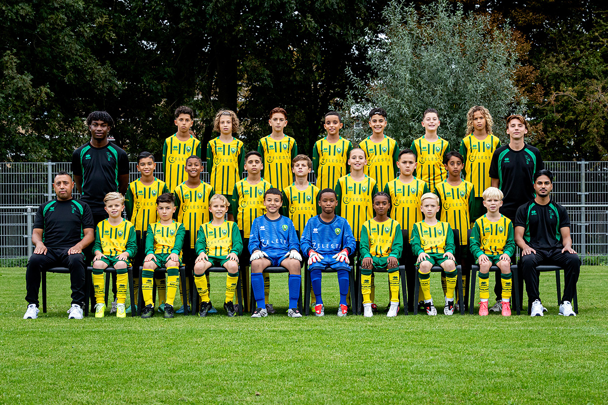 Teamphoto ADO Den Haag Onder 21