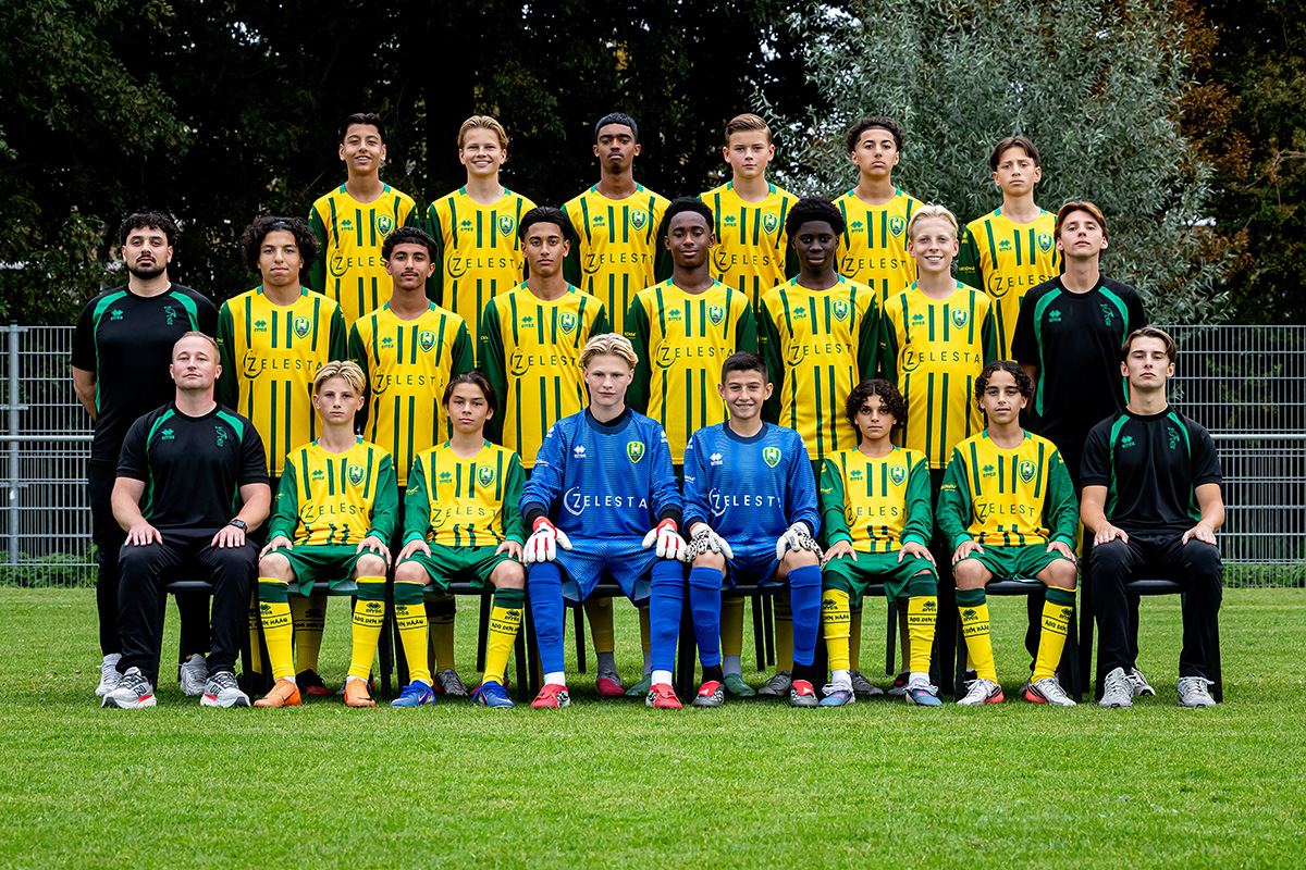 Teamphoto ADO Den Haag Onder 21