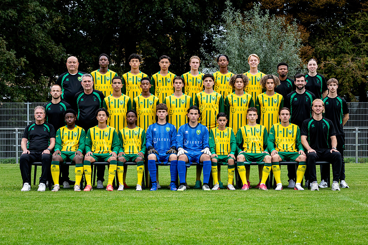 Teamphoto ADO Den Haag Onder 21