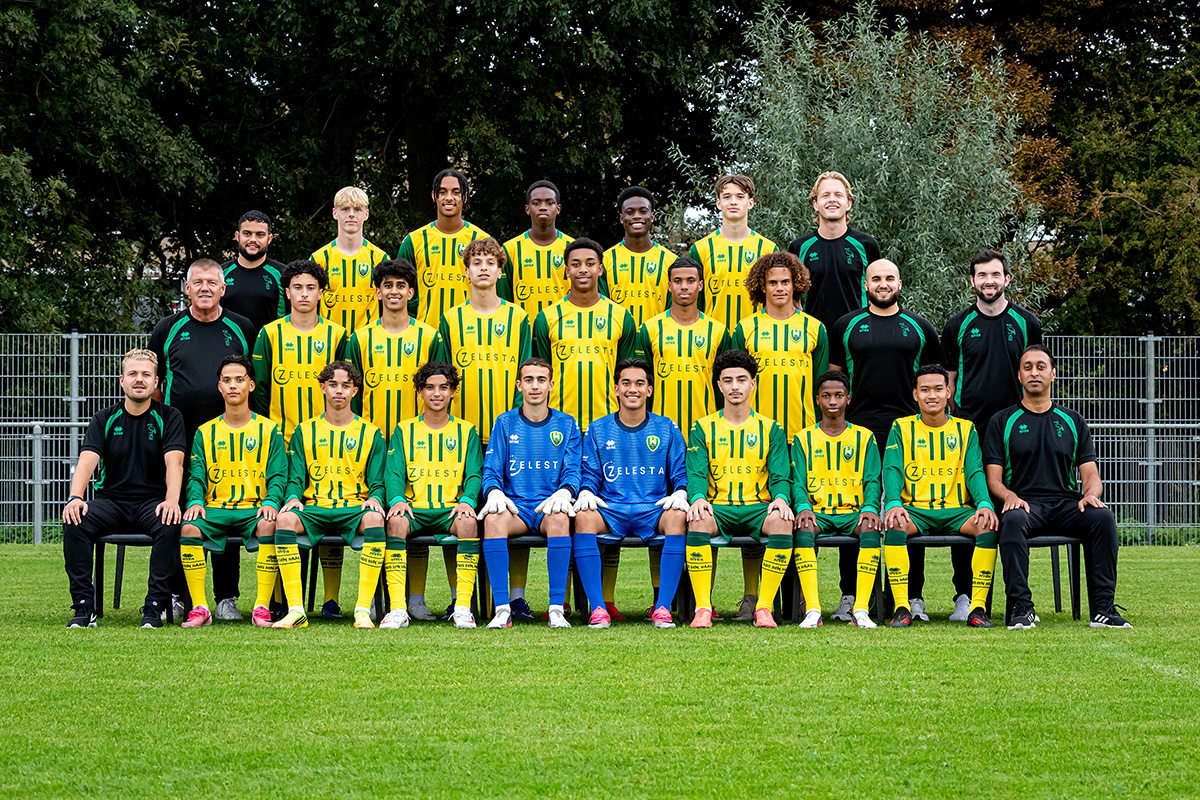 Teamphoto ADO Den Haag Onder 21