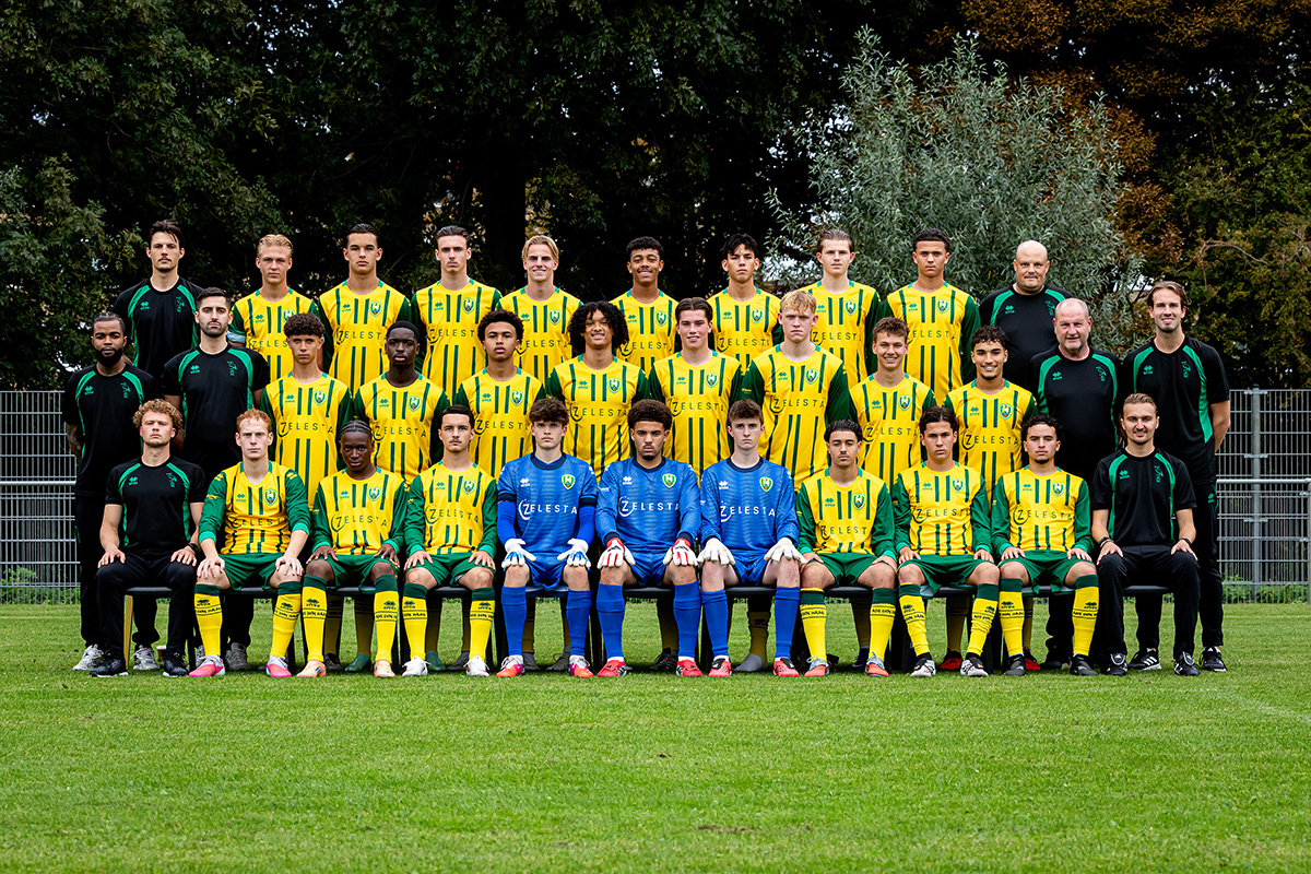 Teamphoto ADO Den Haag Onder 21