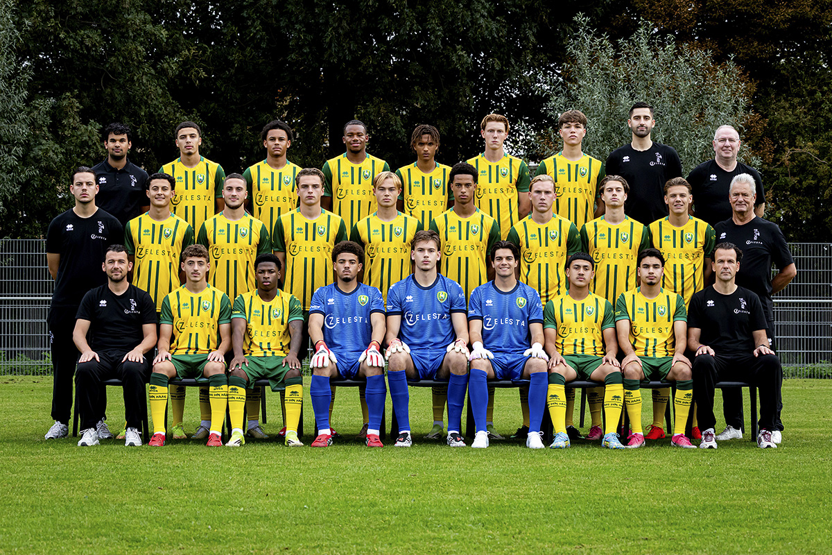 Teamphoto ADO Den Haag Onder 21