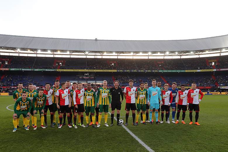 Ado Den Haag Bows For Feyenoord In Support Casper Duel