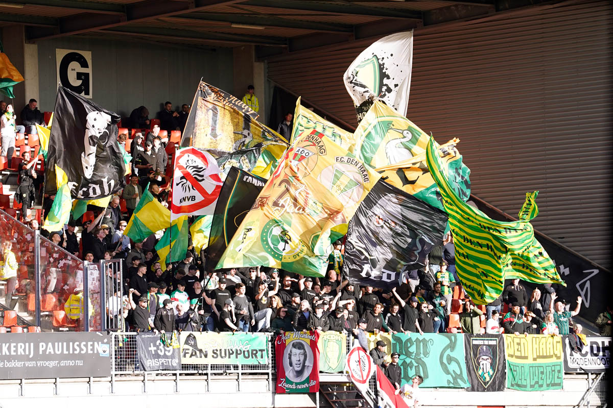 Supporters of ADO Den Haag